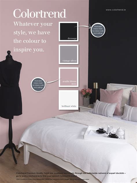 black and pink wall decor|dusty pink and black decor.